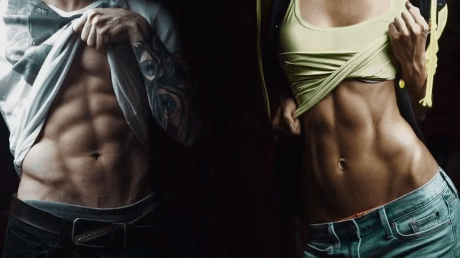 To lose weight in the stomach and hips