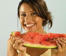 How to lose weight under the watermelon diet