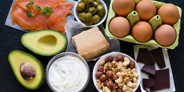 Key foods on a ketogenic diet