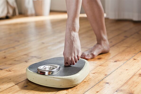 weighing on the scales